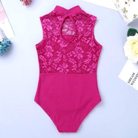 Lace Leotard  for little Girls